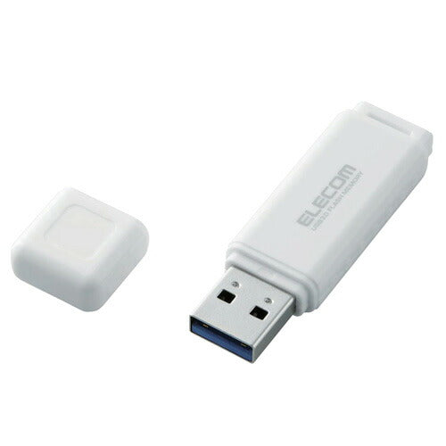 ELECOM USBメモリ USB3.0対応 16GB ホワイト MF-HSU3A16GWH