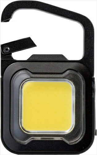 ムサシ MUSASHI 充電式 スーパーフラッシュライト 6W 防水仕様 ブラック COB-WL005BK 灯器