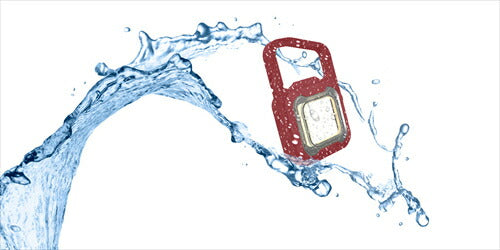 ムサシ MUSASHI 充電式 スーパーフラッシュライト 6W レッド COB-WL007R 灯器