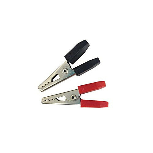 オーム電機 OHM ワニグチクリップ 小 2個入り(赤・黒) DZ-WC35/RK