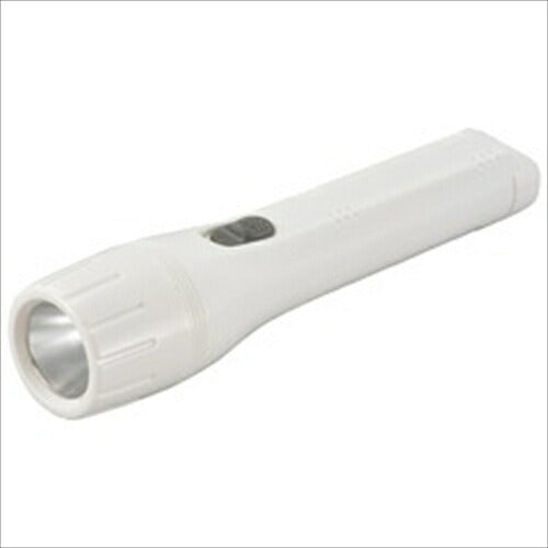 オーム電機 OHM 懐中電灯 LED懐中ライト 48ルーメン 単3乾電池2本付き LHP-04C5 07-8012 OHM ホワイト 灯器