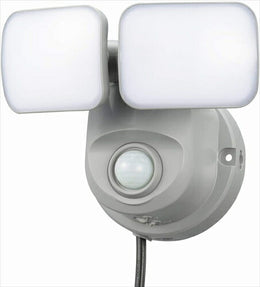 オーム電機 LEDセンサーライト OHM OSE-LS800 07-8068 人感・明暗 コンセント式 2灯