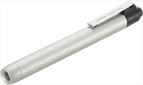オーム電機 オーム OHM 懐中電灯 LEDペンライト LH-PY1N-S2 08-1001 シルバー LED ペンライト LEDペン型ライト 灯器