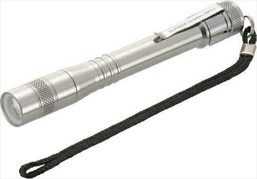 オーム電機 オーム OHM 懐中電灯 アウトドア用ハンディライト 防水 LEDペンライト フォーカス付 200ルーメン LH-PY02Z-S2 08-1007 シルバー LEDズームペンライト LED ペンライト 灯器