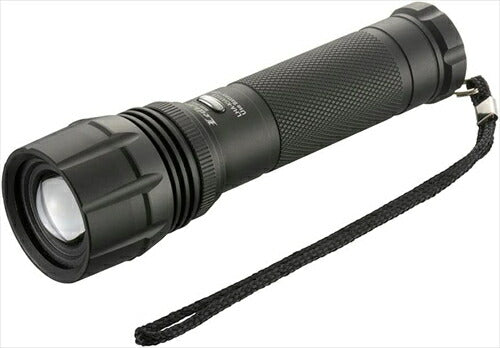 オーム電機 オーム OHM 懐中電灯 LED ハンディライト 防水LEDズームライト レッドカイザー 700ルーメン スライドフォーカス 防水 アウトドア 調光 点滅 フラッシュ IP66 ANSI規格準拠 アルミボディ ブラック 電池残量インジケーター LHA-KS431Z-K2 08-1036 ズームライト 灯器