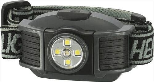 オーム電機 LEDヘッドライト LEAD WARRIOR 300lm LC-LW300RG-K 08-1327 OHM