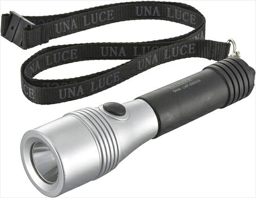 オーム電機 LEDライト ウナルーチェ 50lm 電池付 ネックストラップ付 ブラック LHP-05D5-K 08-1501 OHM 灯器