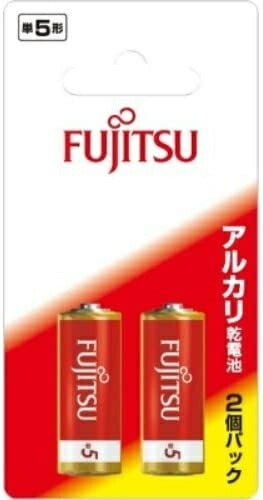 富士通 アルカリ 単5形 2本パック LR1F 2B アルカリ電池 アルカリ乾電池 単5 1.5V