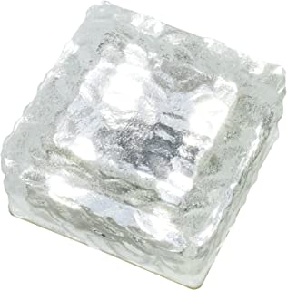 山善 YAMAZEN LEDソーラーライト 10cm角 ホワイト色 (自動点灯スイッチ) (ソーラーパネル) (防塵防水性能:IP66防水) ホワイト WLL-1027(WH) 灯器