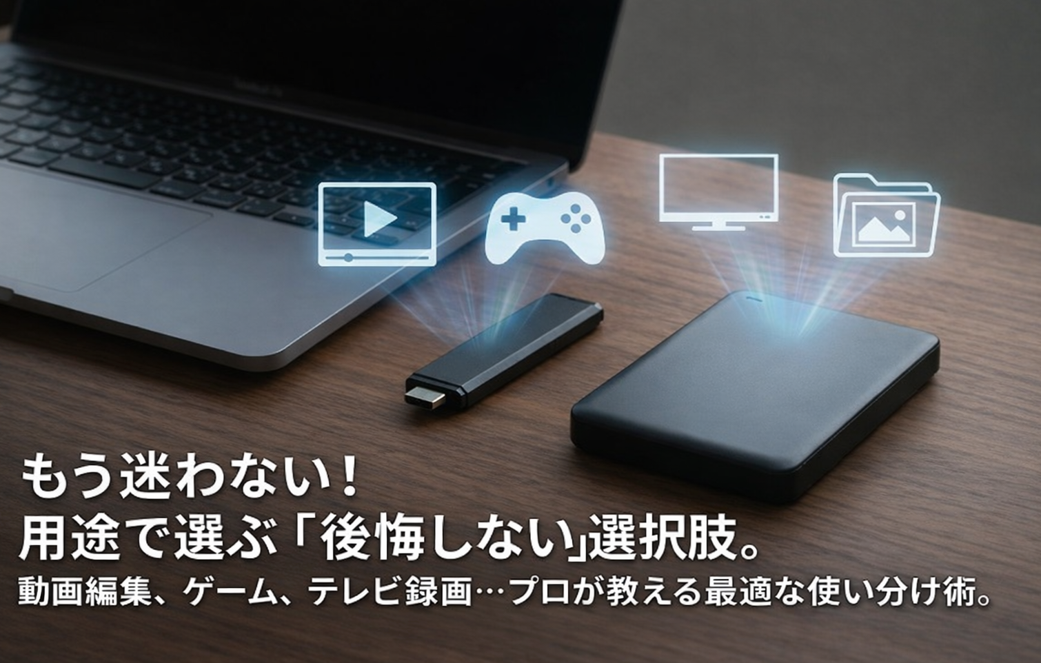 外付けSSDとHDDはどっちがおすすめ？寿命・速度・価格の違いと、用途別の「後悔しない選び方」を徹底比較