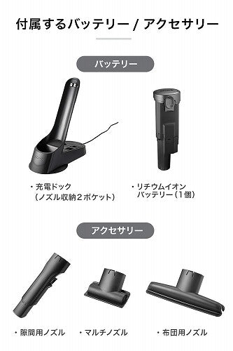Shark シャーク EVOPOWER 充電式ハンディクリーナー WV250J BK