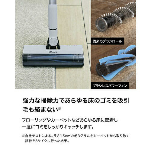 EVOPOWER SYSTEM FIT コードレススティッククリーナー グレー シャークニンジャ LC100JGY