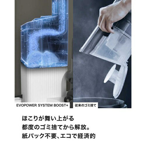 掃除機 シャーク コードレス スタンド付き EVOPOWER SYSTEM BOOST+ コードレス掃除機 シャークニンジャ LC751JLV ライトラベンダー 自動ゴミ収集ドック 軽量モデル