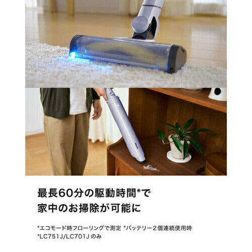 掃除機 シャーク コードレス スタンド付き EVOPOWER SYSTEM BOOST+ コードレス掃除機 シャークニンジャ LC751JLV ライトラベンダー 自動ゴミ収集ドック 軽量モデル