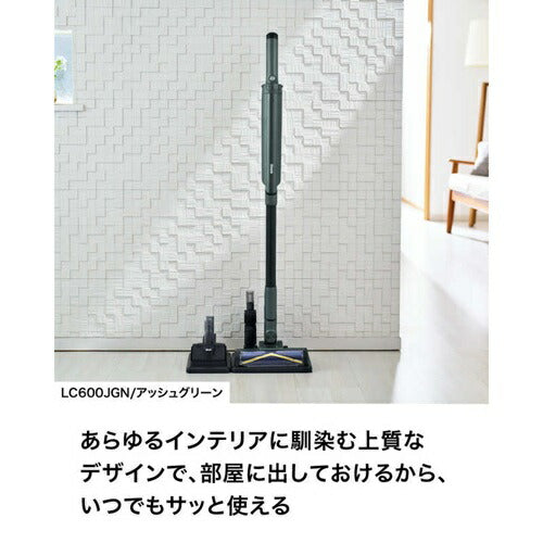 掃除機 シャーク コードレス スタンド付き EVOPOWER SYSTEM BOOST コードレス掃除機 シャークニンジャ LC600JGN アッシュグリーン