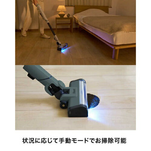掃除機 シャーク コードレス スタンド付き EVOPOWER SYSTEM BOOST コードレス掃除機 シャークニンジャ LC600JGN アッシュグリーン