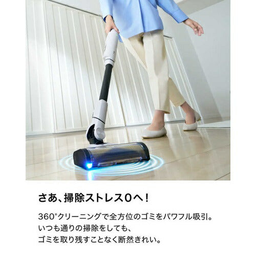 掃除機 シャーク コードレス スタンド付き EVOPOWER SYSTEM BOOST コードレス掃除機 シャークニンジャ LC600JGY フロストグレイ