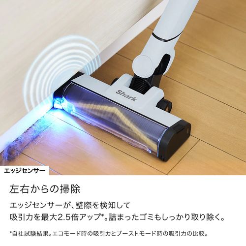 コードレススティッククリーナー EVOPOWER SYSTEM BOOST+ グレーシアブルー シャークニンジャ LC702JBL