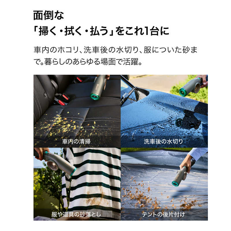 Shark シャーク 充電式コードレスブロワー BlastBoss AB2000J ブルー