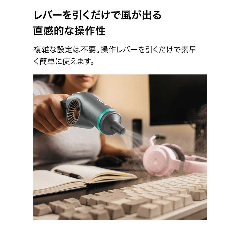 Shark シャーク 充電式コードレスブロワー BlastBoss AB2000J グリーン