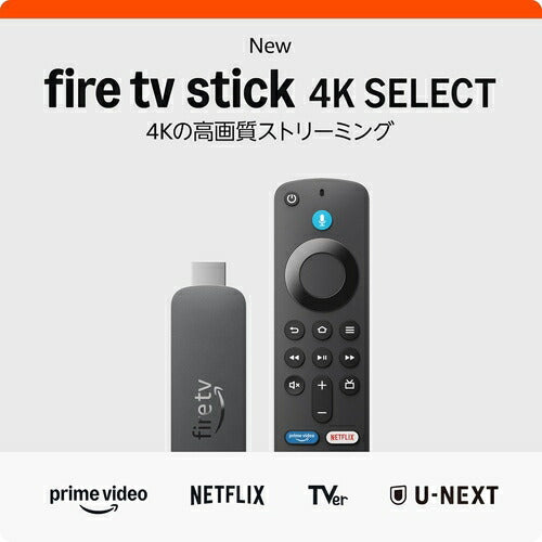 Fire TV Stick 4K Select 4K ストリーミングメディアプレイヤー Amazon B0CN415PTV