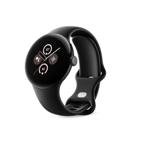 スマートウォッチ Google Pixel Watch 2 Matte Black アルミケース Obsidian アクティブ バンド Wi-Fiモデル 2023年10月モデル Google（グーグル） GA05029-GB