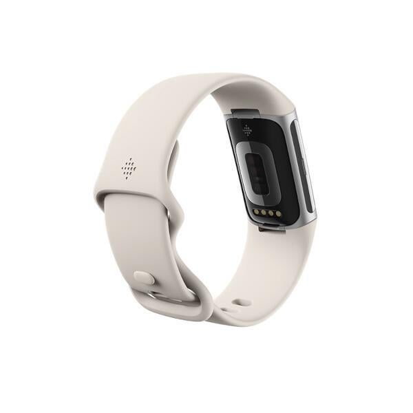 スマートウォッチ Suica対応 フィットネストラッカー GPS搭載 Charge 6 Porcelain Band Silver(シルバー) Aluminum Case Porcelain Band Fitbit GA05185-AP