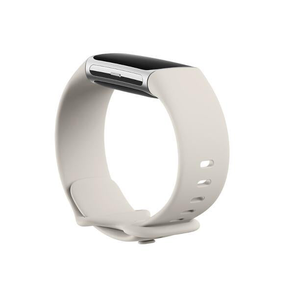 スマートウォッチ Suica対応 フィットネストラッカー GPS搭載 Charge 6 Porcelain Band Silver(シルバー) Aluminum Case Porcelain Band Fitbit GA05185-AP