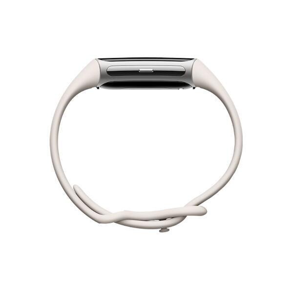 スマートウォッチ Suica対応 フィットネストラッカー GPS搭載 Charge 6 Porcelain Band Silver(シルバー) Aluminum Case Porcelain Band Fitbit GA05185-AP