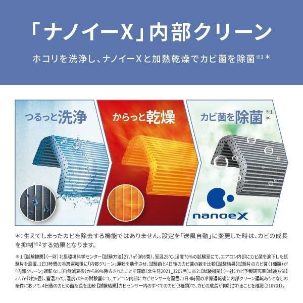 標準取付工事別 【2023年モデル】エアコン エオリア 18畳用 (冷房：15～23畳/暖房：15～18畳) Xシリーズ 電源200V （クリスタルホワイト） パナソニック CS-X563D2-W