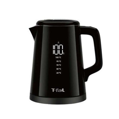 電気ケトル ディスプレイ ロック コントロール 0.8L ブラック ティファール KO8568JP