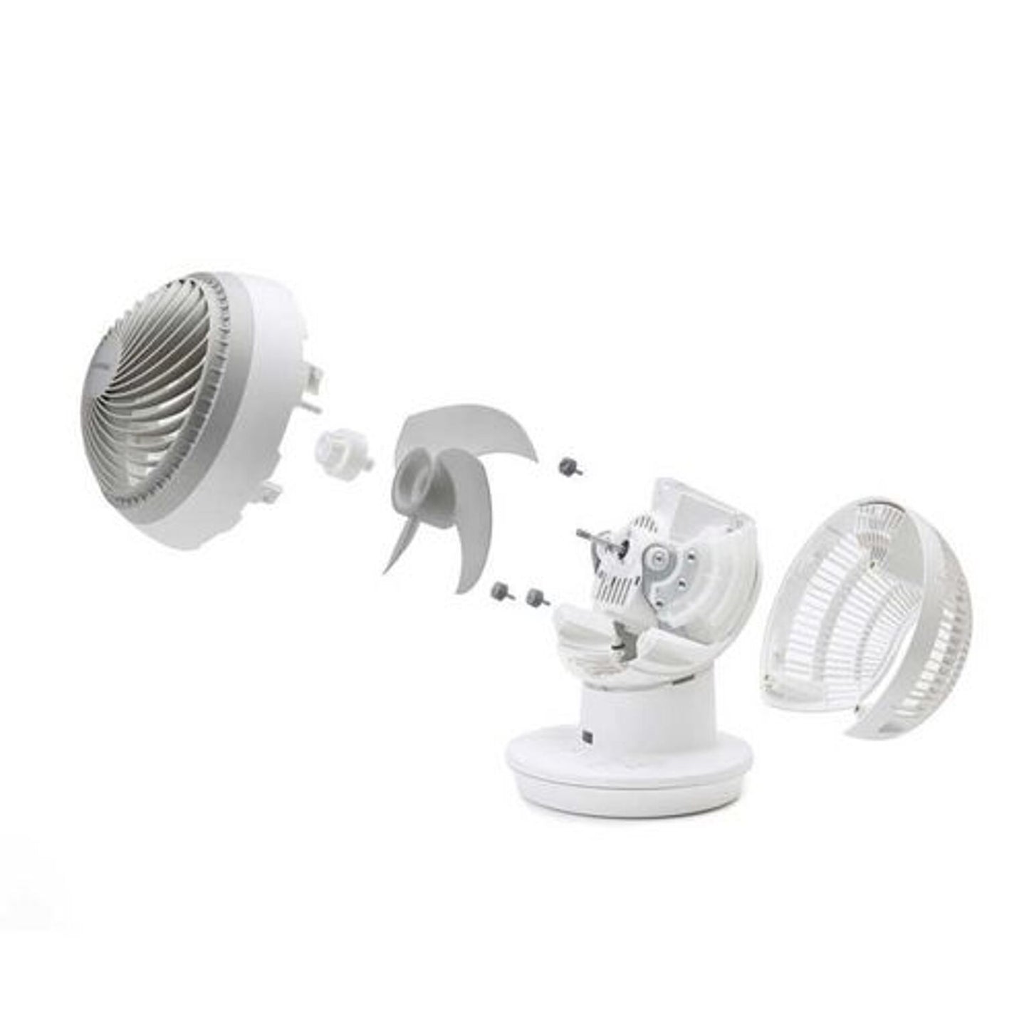 アイリスオーヤマ サーキュレーターアイ DC JET 15cm ホワイト KCF-SDC15T-EC-W [24畳対応]