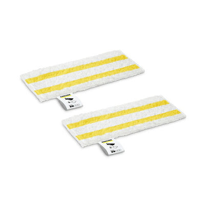 イージーフィックス用マイクロファイバークロス2枚入り Y 白 ケルヒャー 2.863-349.0