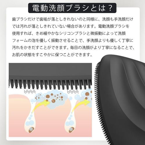 【半額キャンペーン~10/26まで】GESKE ゲスケ ソニックフェイシャルブラシ 美顔器 GK000010GY01 グレー