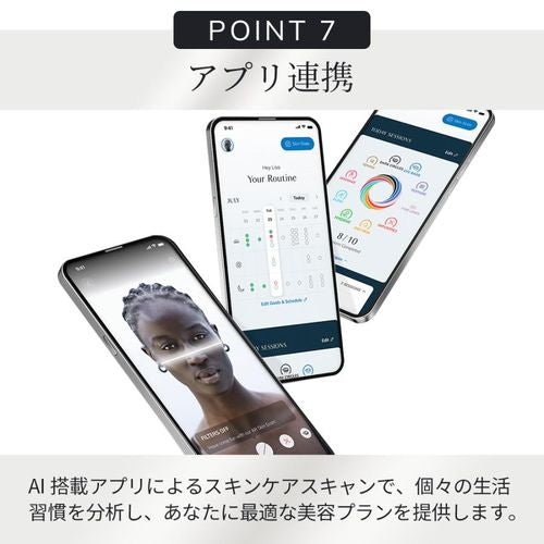 【半額キャンペーン~10/26まで】GESKE ゲスケ スキンスクライバー＆ブラックヘッドリムーバー 美顔器 GK000044GY01 グレー