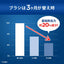 BRAUN ブラウン オーラルB替えブラシ やわらか極細毛ブラシ EB60X－3－EL 3本入り