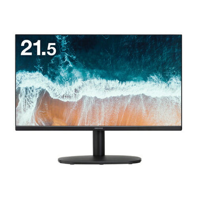 21.5型ワイド フルHD対応 LED液晶ディスプレイ ブラック グリーンハウス GH-LCW22S-BK