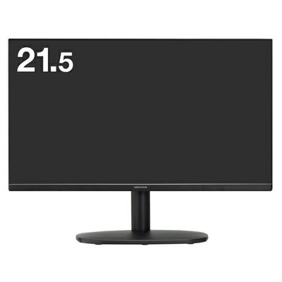 21.5型ワイド フルHD対応 LED液晶ディスプレイ ブラック グリーンハウス GH-LCW22S-BK