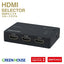 HDMIセレクタ 入力3(HDMI3)+出力1 グリーンハウス GH-HSWL3-BK