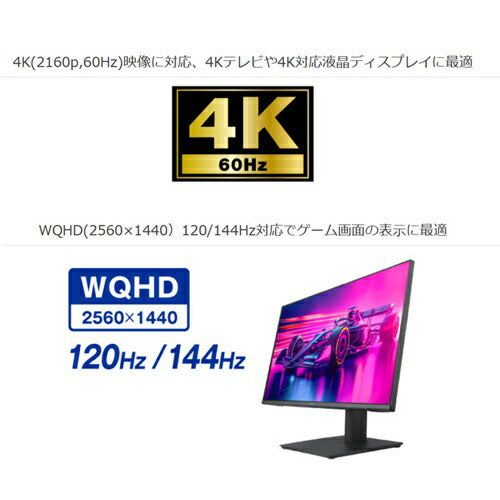 HDMIセレクタ 2WAY 入力2(HDMI2)+出力1 or 入力1+出力2(HDMI2) グリーンハウス GH-HSWM2-BK