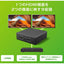 HDMIスプリッター 入力1+出力2(HDMI2) グリーンハウス GH-HSPK2-BK