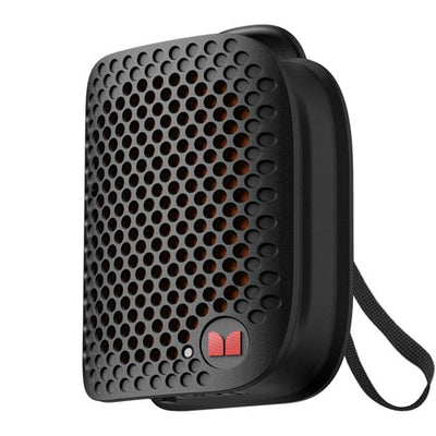 MONSTER ポータブルスピーカー Bluetooth 防水 IPX5 小型 高音質 ワイヤレススピーカー ハンズフリー通話 ステレオペア対応 ATOMIC BLASTER MICRO MS62106 BK ブラック