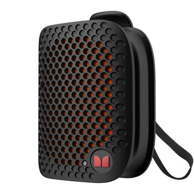 MONSTER ポータブルスピーカー Bluetooth 防水 IPX5 小型 高音質 ワイヤレススピーカー ハンズフリー通話 ステレオペア対応 ATOMIC BLASTER MICRO MS62106 BK ブラック