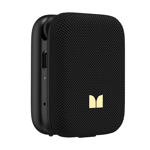 MONSTER ポータブルスピーカー Bluetooth 小型 防水 IPX5 ワイヤレススピーカー パーティーコネクト 最大100台接続 ハンズフリー ATOMIC BLASTER ATOM MS62130 BK