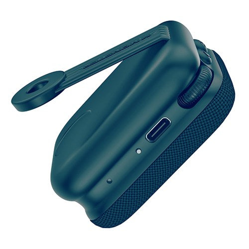 MONSTER ポータブルスピーカー Bluetooth 小型 防水 IPX5 ワイヤレススピーカー パーティーコネクト 最大100台接続 ハンズフリー ATOMIC BLASTER ATOM MS62130 BL
