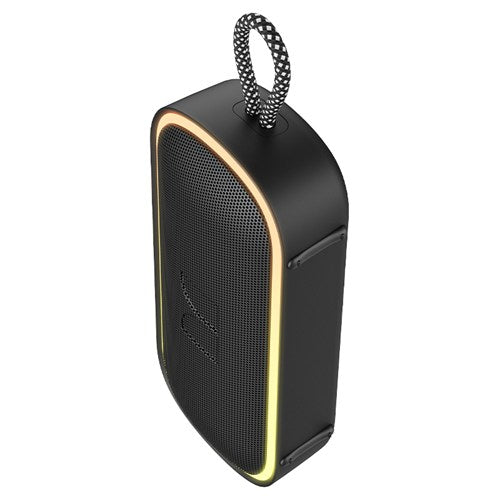 MONSTER ポータブルスピーカー Bluetooth 高出力20W 防水 IPX7 ワイヤレススピーカー microSD AUX対応 パーティーコネクト 最大100台接続 ハンズフリー S150 PLUS MS62115 BK