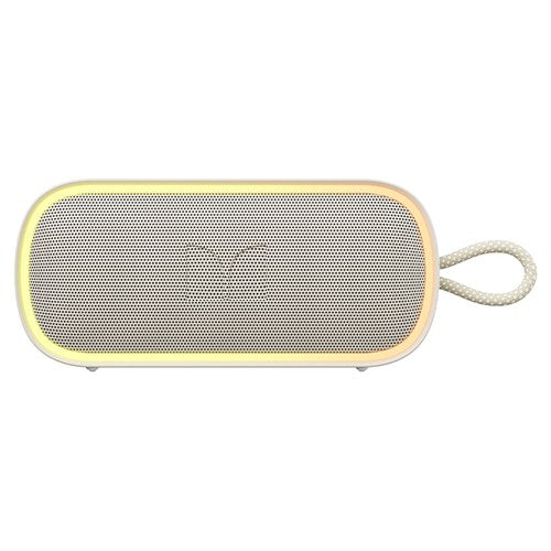 MONSTER ポータブルスピーカー Bluetooth 高出力20W 防水 IPX7 ワイヤレススピーカー microSD AUX対応 パーティーコネクト 最大100台接続 ハンズフリー S150 PLUS MS62115 WH