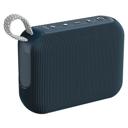 MONSTER ポータブルスピーカー Bluetooth 防水 IPX8 高出力6W ワイヤレススピーカー microSD対応 長時間16時間再生 パーティーコネクト ハンズフリー CUBE1 MS62113 BL