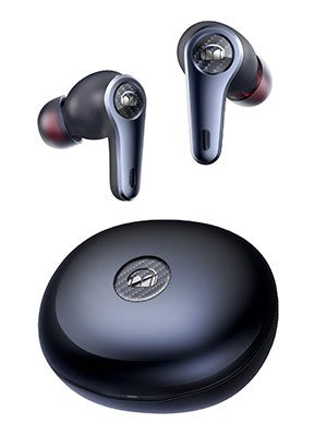 MONSTER ワイヤレスイヤホン Bluetooth ANC ノイズキャンセリング 最大-45dB 外音取り込み 6マイク 通話 高音質 ワイヤレス充電 急速充電 CLARITY 8.0 ANC MH22002