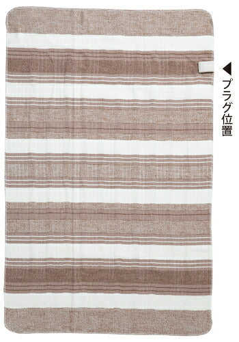 KODEN 広電 電気敷き毛布 CWS401BG-BB 140×80cm ブラウン